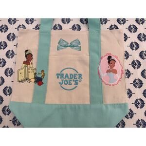 Disney Tiana Princess and frog Custom Made Trader Joes Mini Tote One of a Kind